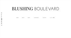 Desktop Screenshot of blushingboulevard.com